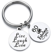 Innovative Hot Custom Promotion Gift Metal Letters Stainless Steel Personalized ID Key Chain
